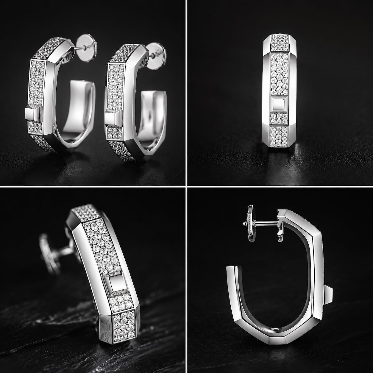 Серьги Diamonds "Miss.M" - DG-DM-02
