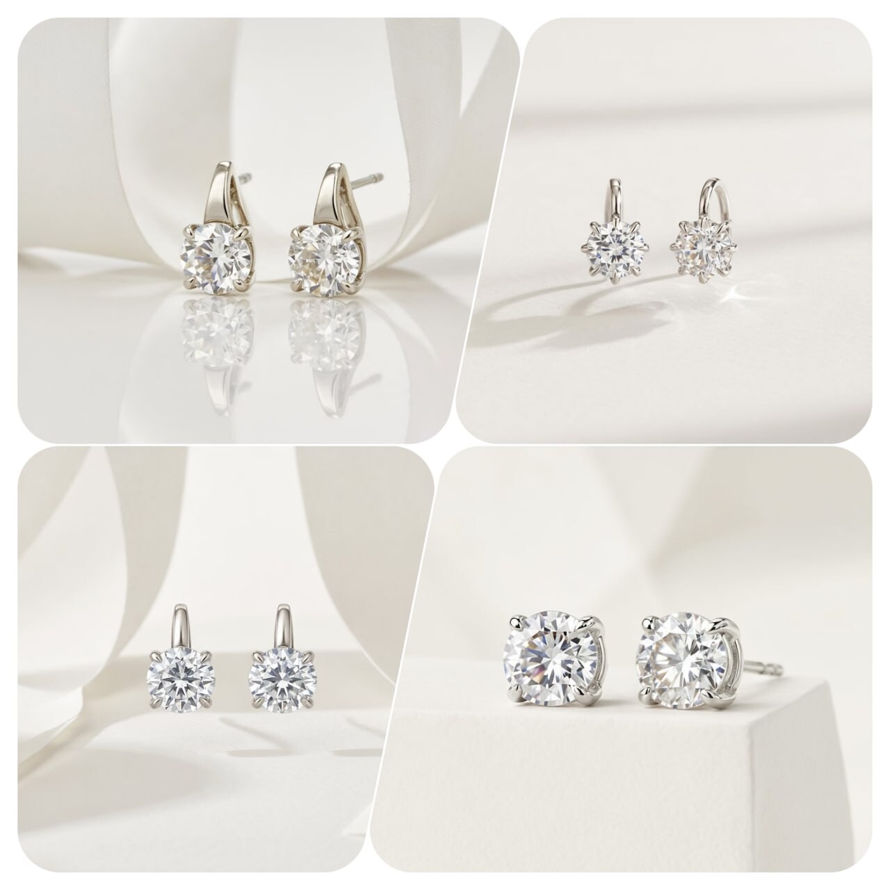 Серьги с бриллиантами DG-DM-04