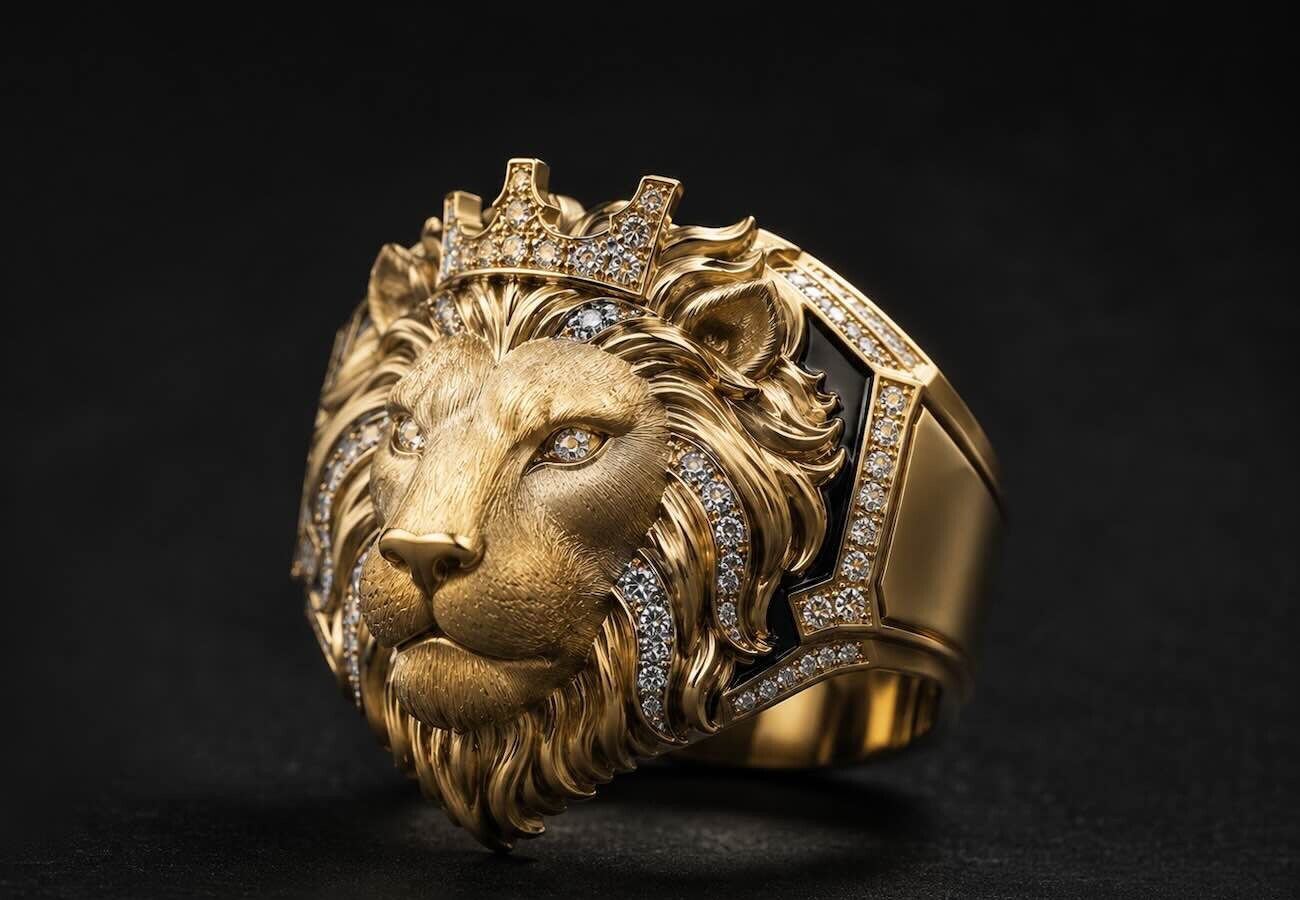 Кольцо "Lion Dominus"— DG-RA-46