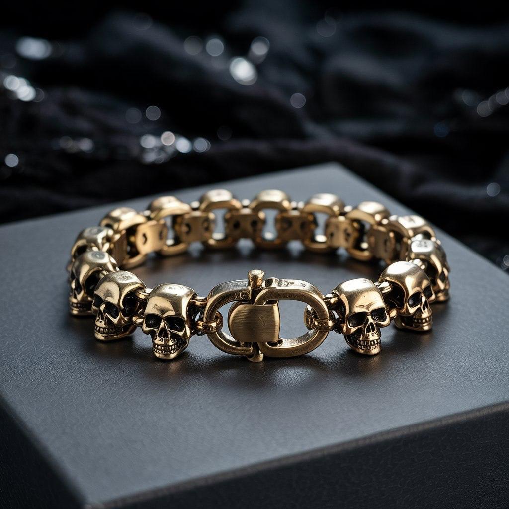 Золотой браслет DG-BR-02