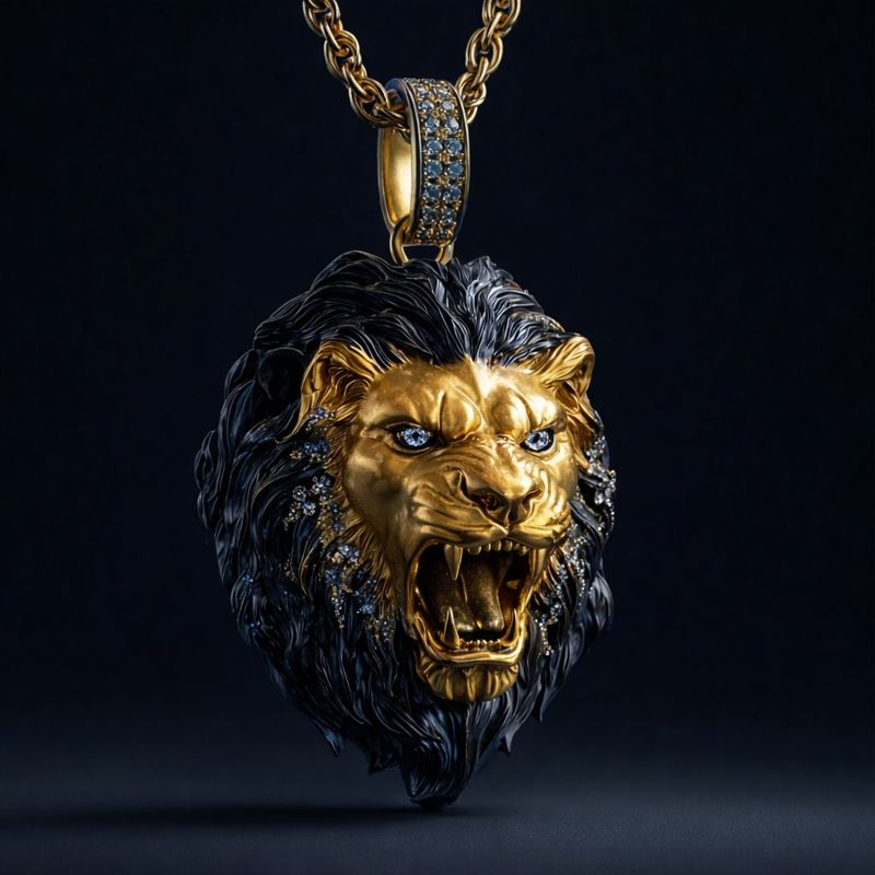 Золотая подвеска DG-PD-01