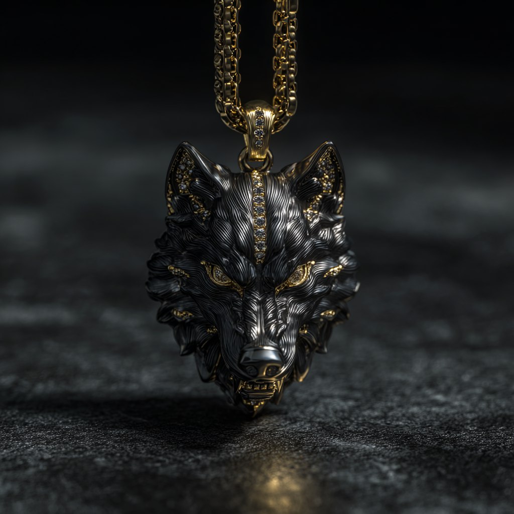 Золотая подвеска DG-PD-15