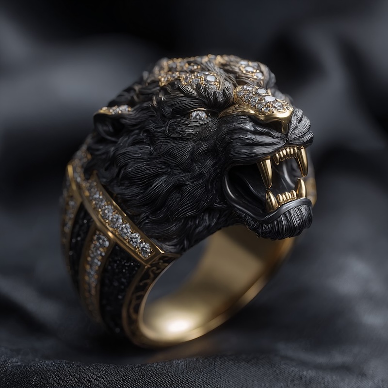 Кольцо с животными DG-RA-13