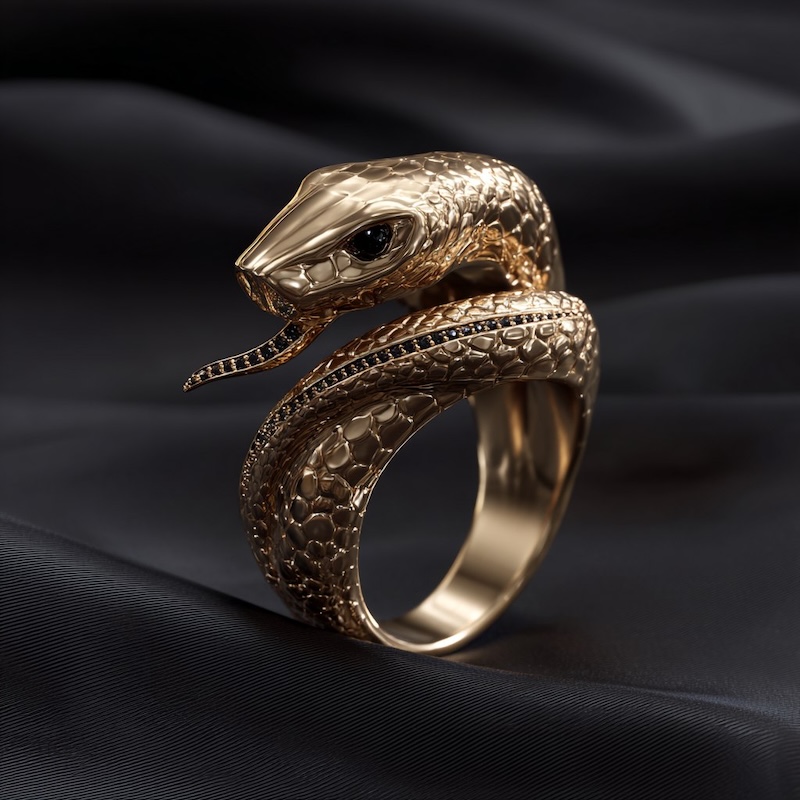 Кольцо с животными DG-RA-22