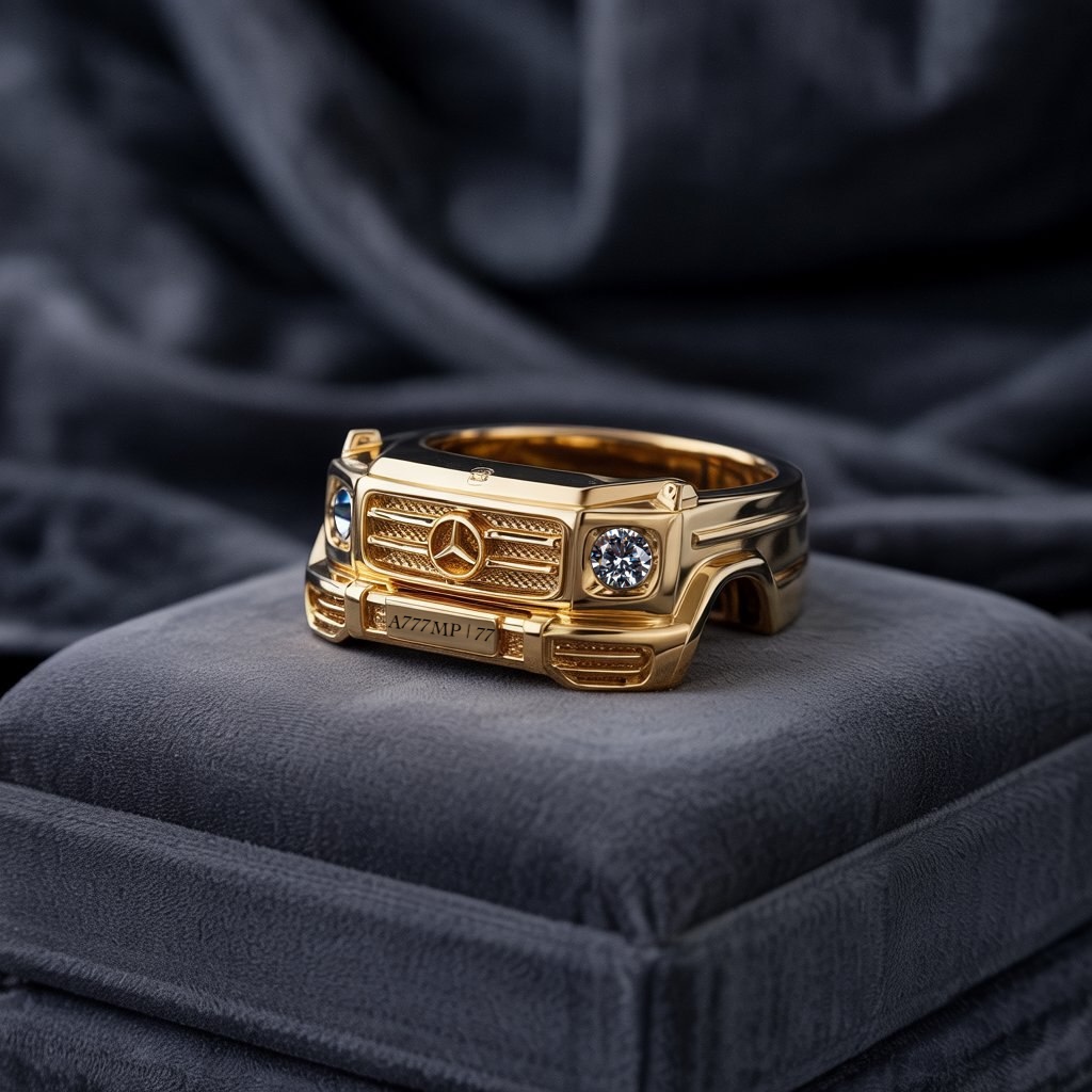 Кольцо с автомобильной тематикой DG-RC-01